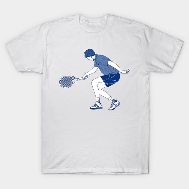 Daniil Medvedev :3 T-Shirt by dotbyedot